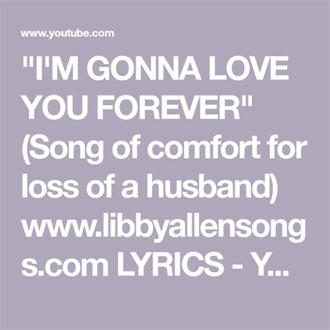 Song i'm going to love you - Oct 25, 2020 ... I sent this song to my husband. My first two husbands were abusive ... Go to channel · Kodaline - The One (Lyrics). Steve__•17M views · 2:38. Go ...